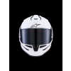 ALPINESTARS Integrálna prilba S-R7 Solid ECE 22.06 – biela lesklá