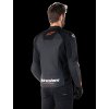 ALPINESTARS Kožená moto bunda Faster V3 – čierna/červená fluo