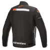 ALPINESTARS Nepremokavá moto bunda T-SP S Ignition Waterproof – čierna/biela/červená fluo