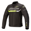 ALPINESTARS Nepremokavá moto bunda T-SP S Ignition Waterproof – čierna/žltá fluo