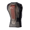 ALPINESTARS Ochranná vesta Nucleon Flex Pro – priehľadná dymová/červená/čierna