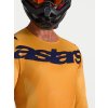 ALPINESTARS Motokrosový dres Racer Amber 2027 – oranžová/zlatá/modrá Deep Blue