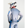 ALPINESTARS Motokrosový dres Racer Amber 2027 – popolavá sivá/svetloorgovánová/modrá UCLA