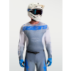 ALPINESTARS Motokrosový dres Racer Amber 2027 – popolavá sivá/svetloorgovánová/modrá UCLA