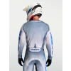 ALPINESTARS Motokrosový dres Racer Amber 2027 – popolavá sivá/svetloorgovánová/modrá UCLA