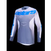 ALPINESTARS Motokrosový dres Racer Amber 2027 – popolavá sivá/svetloorgovánová/modrá UCLA