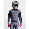 ALPINESTARS Motokrosový dres Racer Amber 2027 – kamenná sivá/chladná sivá/svetloorgovánová