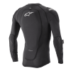 ALPINESTARS Ochranná vesta Paragon Lite s dlhými rukávmi – čierna