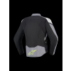 ALPINESTARS Nepremokavá športová moto bunda T-Jaws V4 Waterproof – čierna/ľadová sivá/tmavá sivá