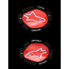 ALPINESTARS Kolenný slider GP Plus Knee Slider – červená/biela