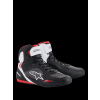 ALPINESTARS Moto topánky Faster-3 Rideknit – čierna/biela/červená