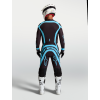 ALPINESTARS Motokrosový dres Supertech Vesta 2027 – čierna/tyrkysová