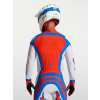 ALPINESTARS Motokrosový dres Supertech Vesta 2027 – svetloorgovánová/červená Cardinal