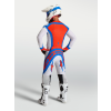 ALPINESTARS Motokrosový dres Supertech Vesta 2027 – svetloorgovánová/červená Cardinal