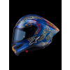 ALPINESTARS Integrálna prilba Limited Edition Supertech R10 Martinator Thai ECE 22.06 – modrá/čierna/červená/zlatá lesklá