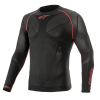 ALPINESTARS Funkčné tričko s dlhým rukávom Ride Tech V2 Summer Long Sleeve – čierna/červená