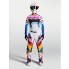 ALPINESTARS Motokrosový dres Supertech Dyna 2027 – biela/modrá Blithe/čierna/fialová