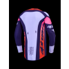 ALPINESTARS Motokrosový dres Supertech Dyna 2027 – svetlofialová/tmavofialová/ružová fluo