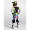 ALPINESTARS Motokrosový dres Supertech Dyna 2027 – svetloorgovánová/zelená fluo/čierna