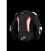 ALPINESTARS Odvetraná športová moto bunda T-GP Air – čierna/červená fluo