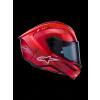 ALPINESTARS Integrálna prilba S-R7 A-Core ECE 22.06 – červená/biela lesklá