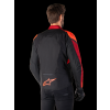 ALPINESTARS Nepremokavá športová moto bunda T-Jaws V4 Waterproof – čierna/červená fluo/tmavá červená