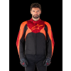 ALPINESTARS Nepremokavá športová moto bunda T-Jaws V4 Waterproof – čierna/červená fluo/tmavá červená