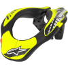 ALPINESTARS Detský chránič krku Youth Neck Support – čierna/fluorescenčná žltá
