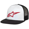 ALPINESTARS Šiltovka Corp Trucker – biela/čierna