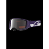 ALPINESTARS Motokrosové okuliare HUNTA96 XXV Supertech Vision – fialová/biela, strieborné zrkadlové sklo