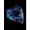 ALPINESTARS Integrálna prilba S-R7 Kinetis ECE 22.06 – Blk Blue Pink Fl White Glossy