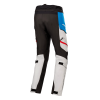 ALPINESTARS Textilné moto nohavice Honda Andes V3 Drystar – ľadová sivá/modrá/jasná červená