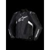 ALPINESTARS Kožená moto bunda Missile V3 Leather – čierna/biela