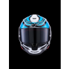 ALPINESTARS Integrálna prilba S-R7 Zeal ECE 22.06 – Blk Blue Pink Fl White Glossy