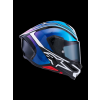 ALPINESTARS Integrálna prilba S-R7 Zeal ECE 22.06 – Blk Blue Pink Fl White Glossy