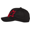 ALPINESTARS Šiltovka Corp Shift 2 Curved Brim – čierna/červená