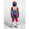 ALPINESTARS Detský motokrosový dres Youth Fluid Drag 2027 – modrá/tmavomodrá/ohnivočervená/biela