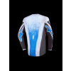 ALPINESTARS Detský motokrosový dres Youth Fluid Drag 2027 – kamenná sivá/svetloorgovánová/modrá UCLA