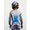 ALPINESTARS Detský motokrosový dres Youth Fluid Drag 2027 – kamenná sivá/svetloorgovánová/modrá UCLA