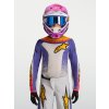 ALPINESTARS Detský motokrosový dres Youth Fluid Drag 2027 – svetloorgovánová/modrá Iris/zlatá