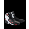 ALPINESTARS Moto topánky Faster-4 – čierna/biela/červená
