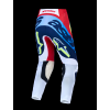 ALPINESTARS Motokrosové nohavice Supertech Dyna 2027 – ohnivočervená/biela/tmavomodrá/modrá