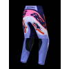ALPINESTARS Motokrosové nohavice Supertech Dyna 2027 – svetlofialová/tmavofialová/ružová fluo