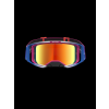 ALPINESTARS Motokrosové okuliare Vision 8 Maven – Fire Red Black, červené zrkadlové sklo