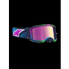 ALPINESTARS Motokrosové okuliare Vision 8 Maven – Blithe Blue Purple, ružové zrkadlové sklo