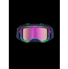 ALPINESTARS Motokrosové okuliare Vision 8 Maven – Blithe Blue Purple, ružové zrkadlové sklo