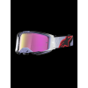 ALPINESTARS Motokrosové okuliare Vision 8 Maven – Lavender Black, ružové zrkadlové sklo
