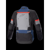 ALPINESTARS Textilná moto bunda Bogotá Pro Drystar – tmavá modrá/čierna/jasná červená