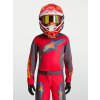 ALPINESTARS Detský motokrosový dres Youth Fluid Hunt 2027 – ohnivočervená/kamenná sivá/koralová Hot Coral
