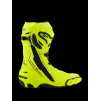 ALPINESTARS Športové moto čižmy Supertech R – žltá fluo/čierna